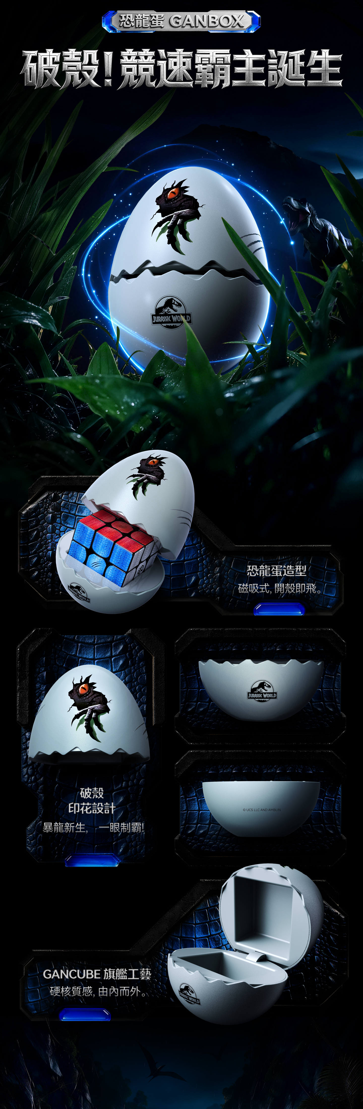 GAN 17 MagDrive Jurassic World 繁體中文產品介紹 5/6