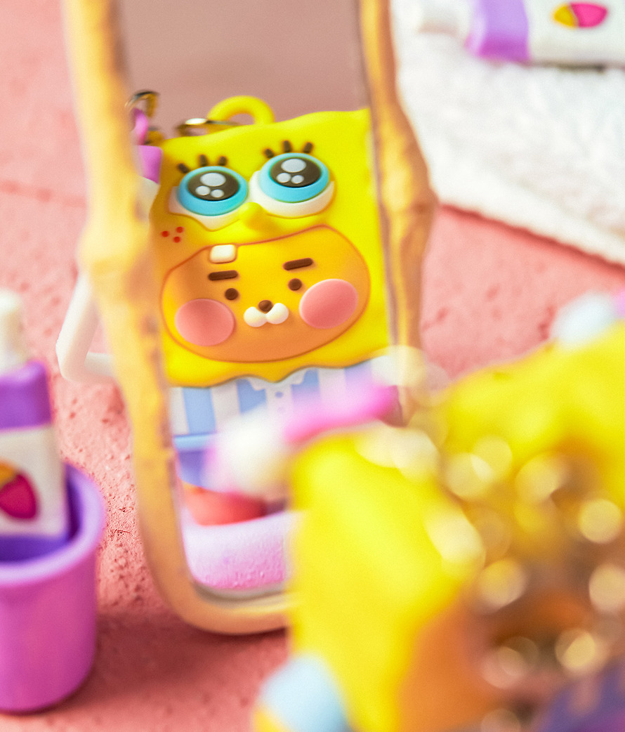 海綿寶寶 X Kakao Friends 鎖匙扣