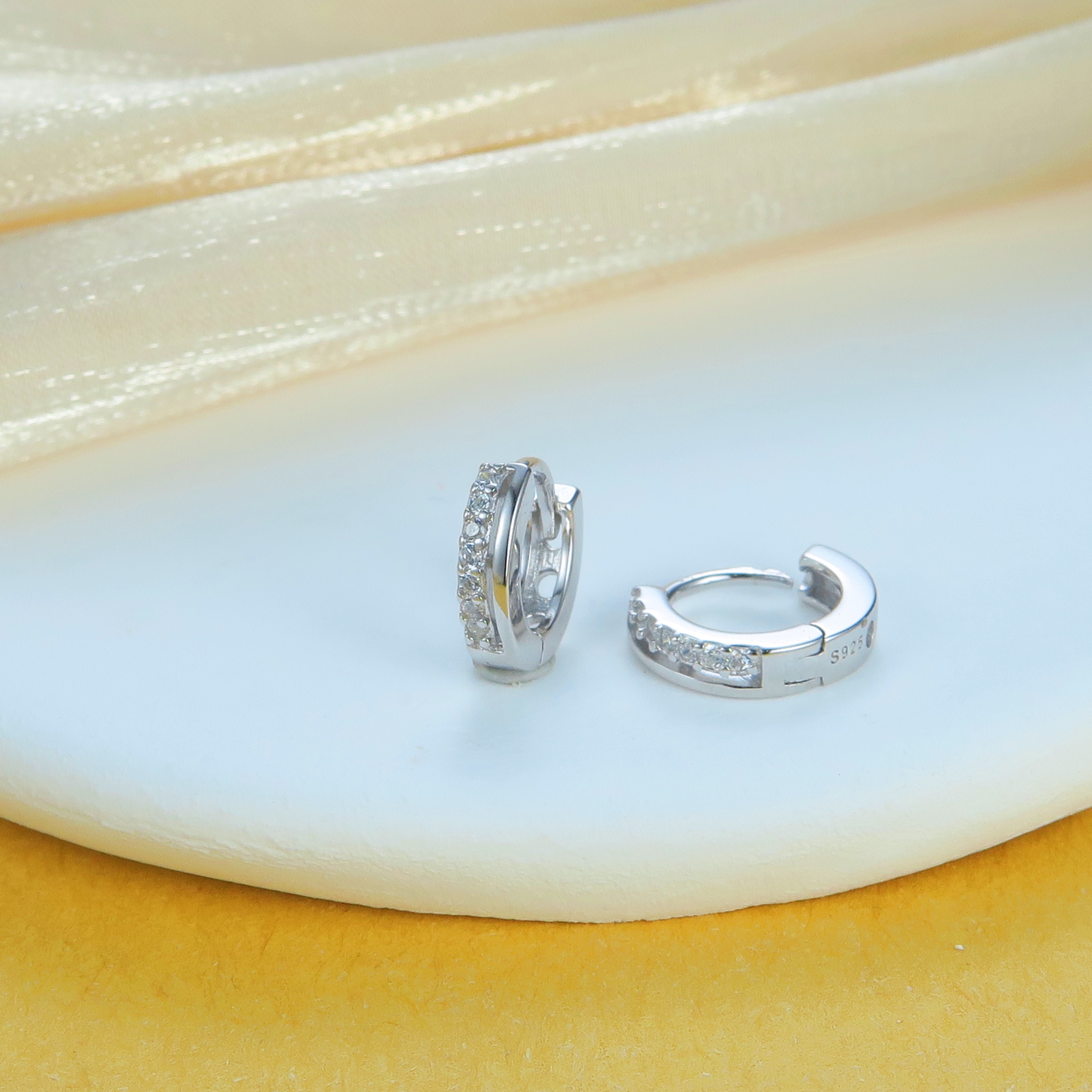 NO.E143   925純銀耳環   內徑約6mm   