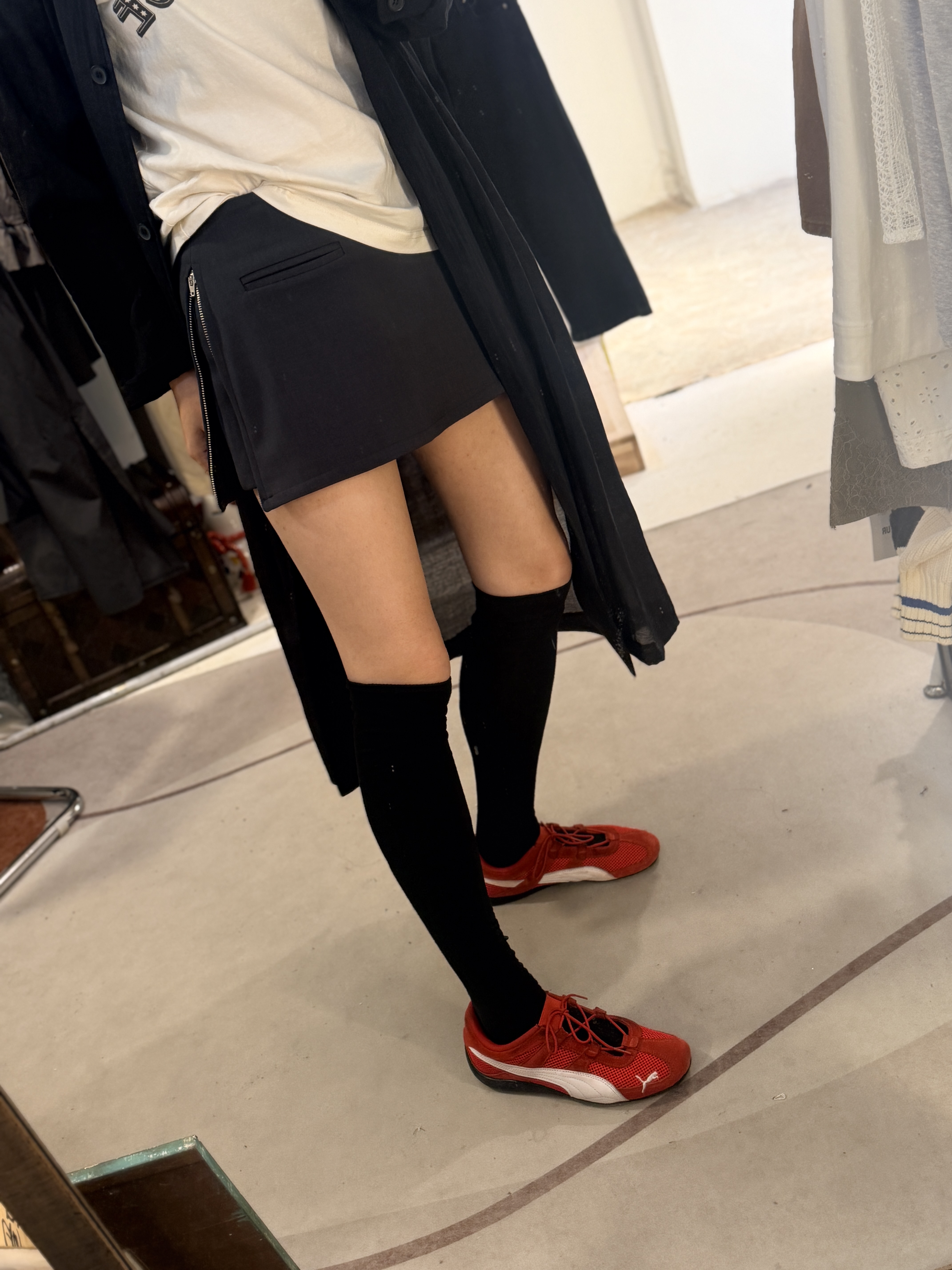 Zip culottes