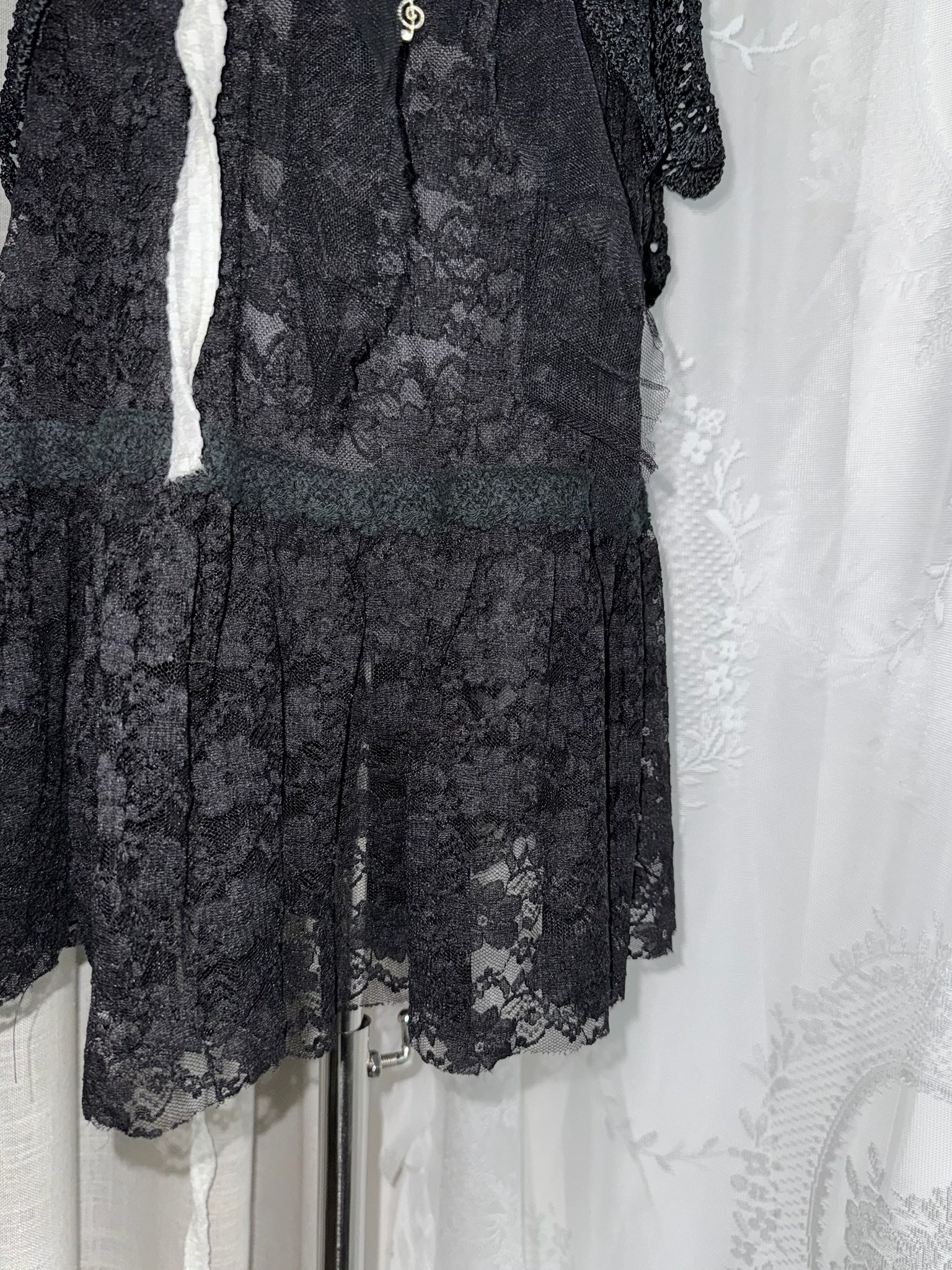 Whimsigoth Crochet & Lace Ensemble Set