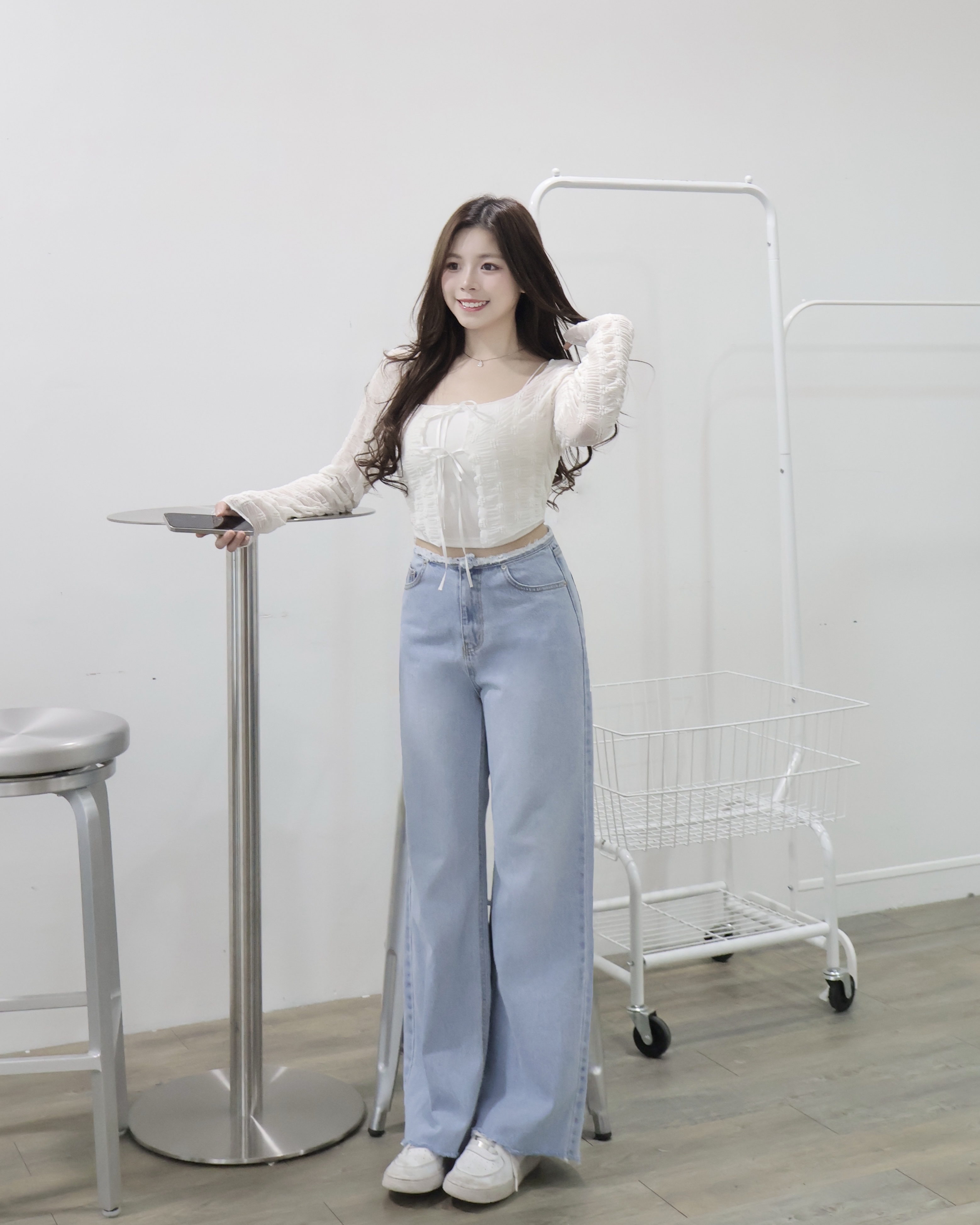 【 仙氣感up🌼🤍3D雛菊雙綁帶～極顯瘦自帶涼感防曬小外套♡】 Sunny Day Daisy Outer(三色入)