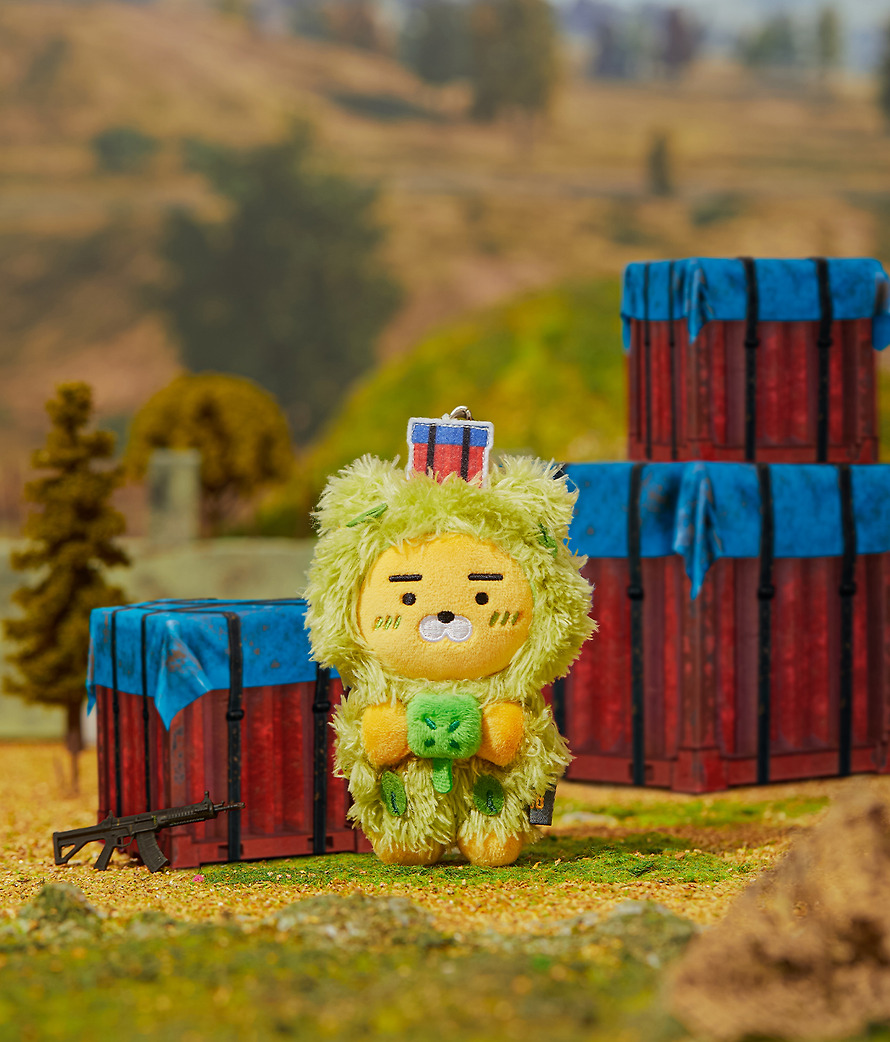 PUBG Battlegrounds X Kakao Friends 公仔鎖匙扣_Ryan 春植 Jordy