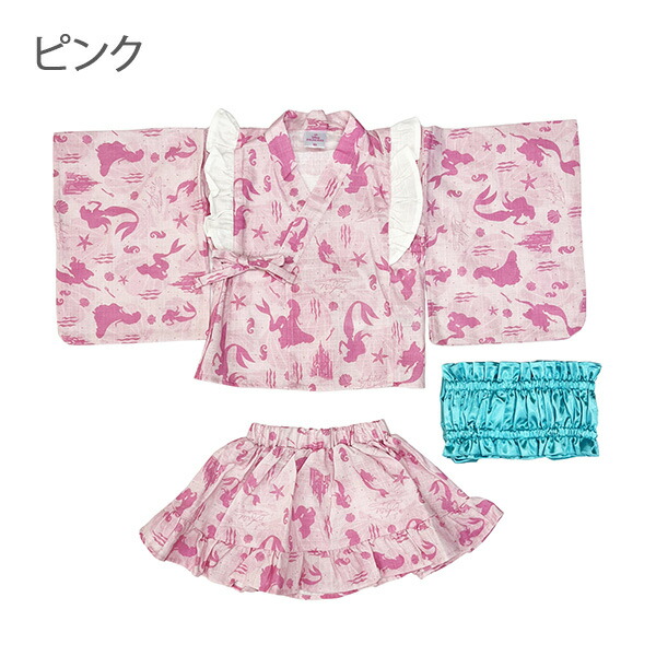 🆕【⭐訂購⭐】🌀 🇯🇵 日本直送 #Disney 浴衣 三件套裝［3款選］ 🌀 [PLFA-0095] [260705]