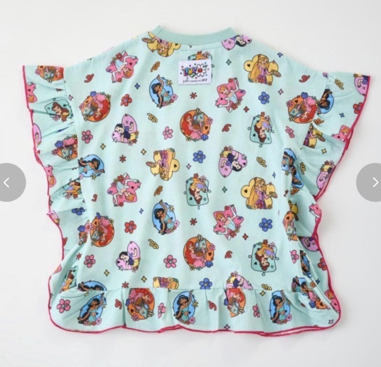 ▫️現貨▫️Littc x Disney 公主滿印飛飛袖