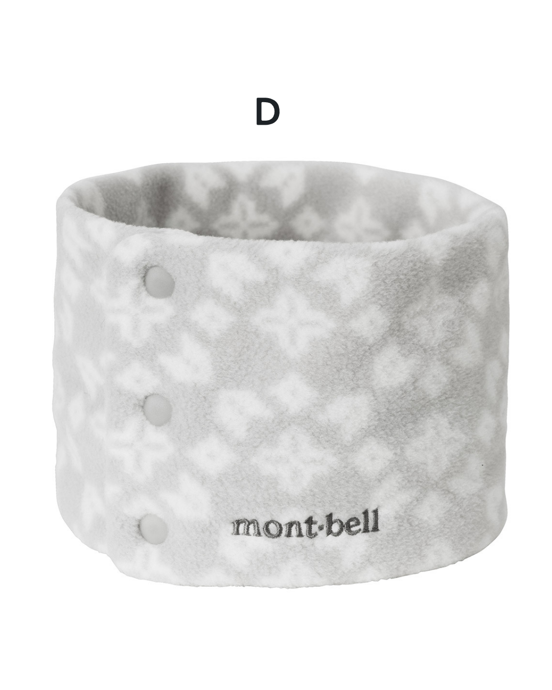 日本代購【 2026新色 日本直送 montbell CLIMAPLUS 100 unisex | 輕薄 彈性頸套 |  圍巾 | 頸巾 | print neck warmer | 男女合用 】