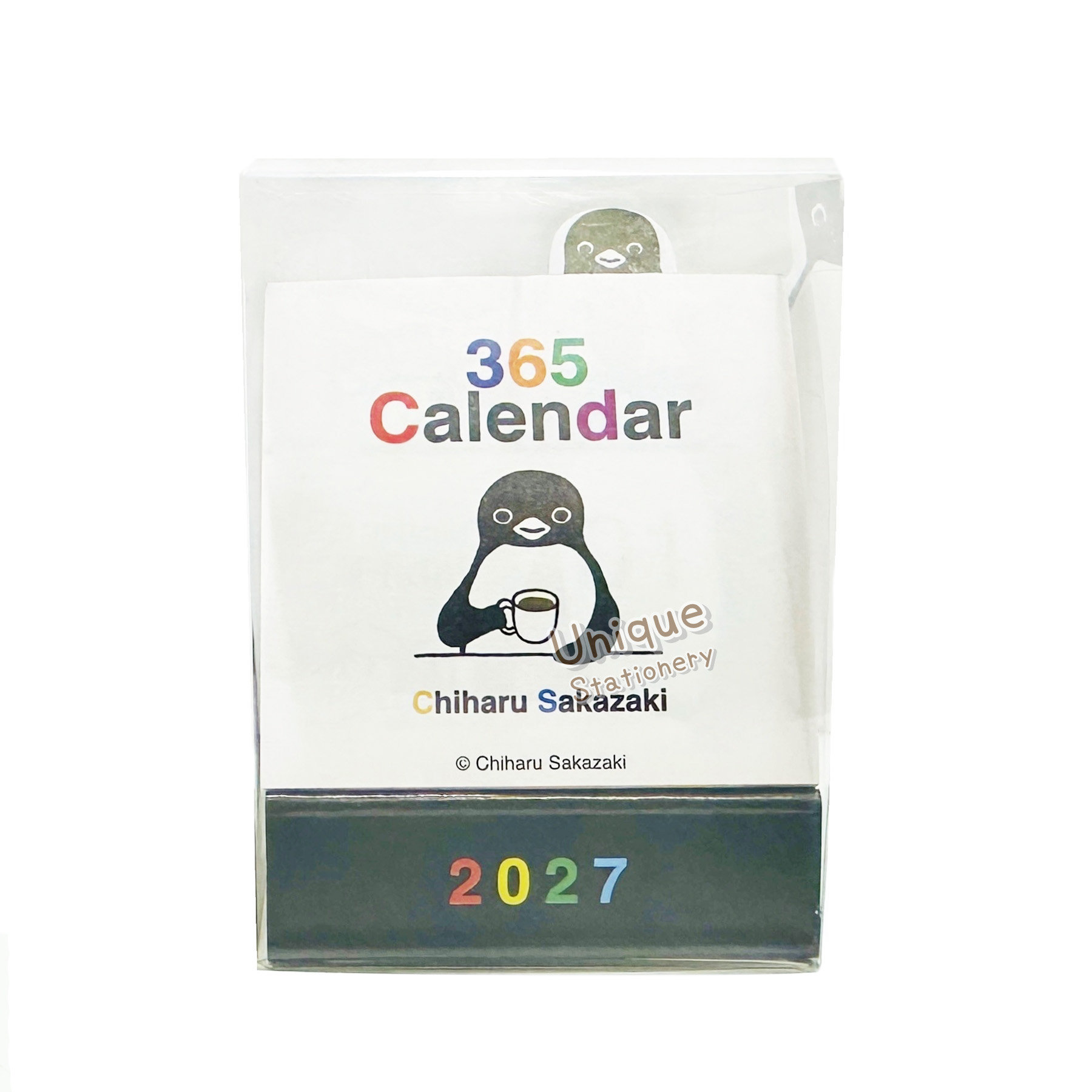 現貨｜Suica Penguin 企鵝 日本製 2027年 迷你每日日曆 Daily Calendar (1000140711)