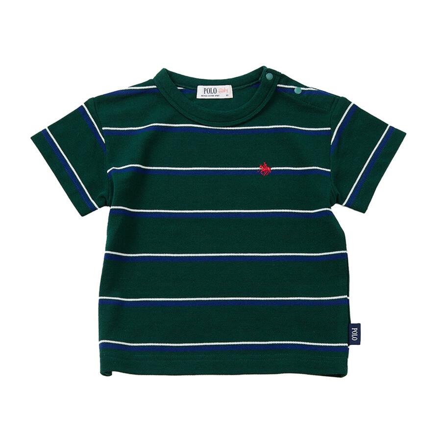 Polo Baby 間條短袖 4色可選 80/90cm