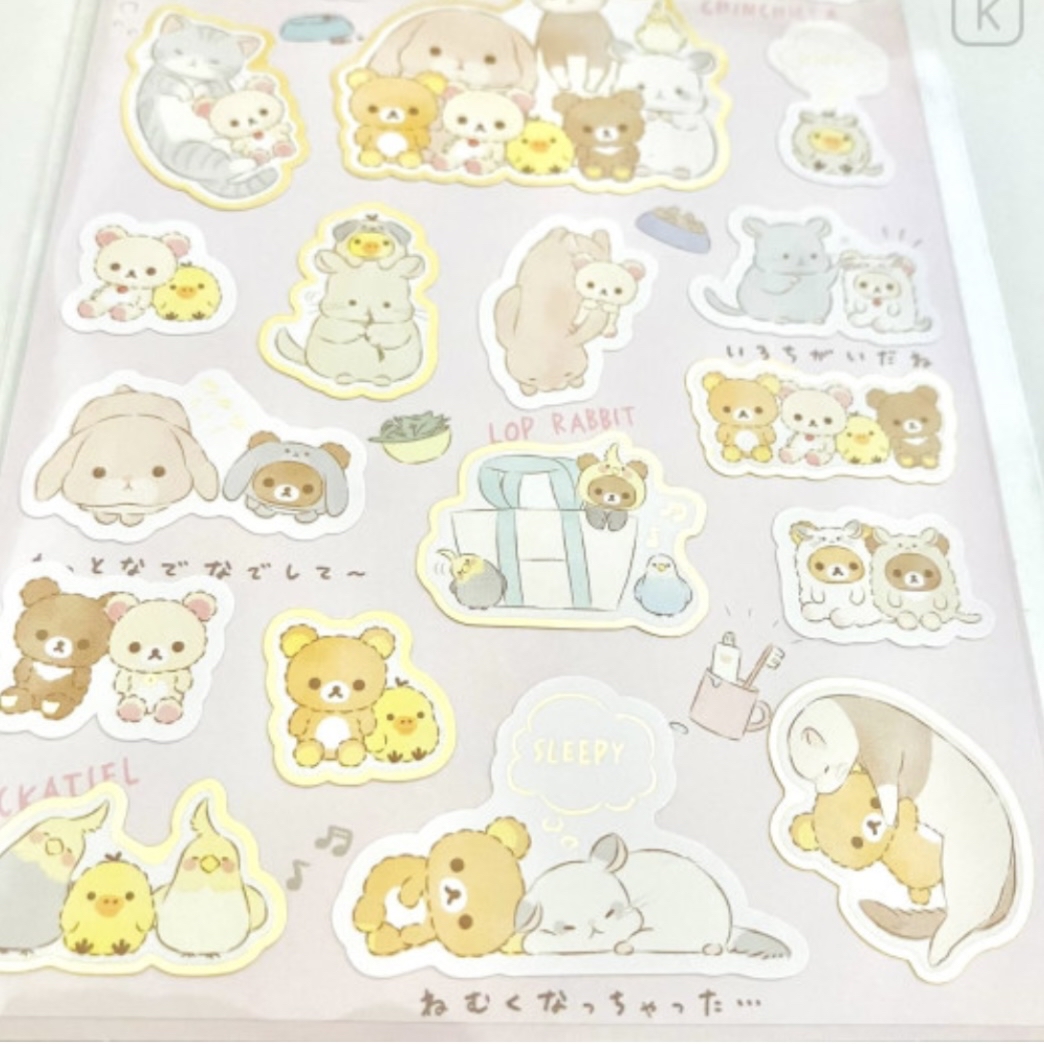 鬆弛熊 貼紙｜現貨