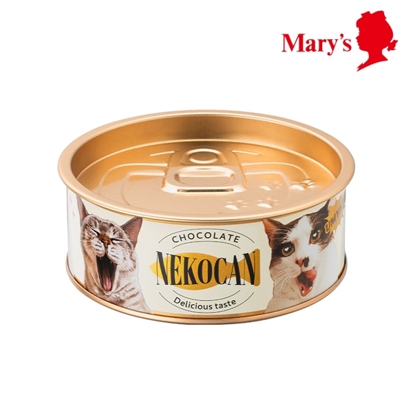 日本 Mary’s NEKO 貓貓朱古力禮盒 貓貓罐頭30g+24g(2個)入