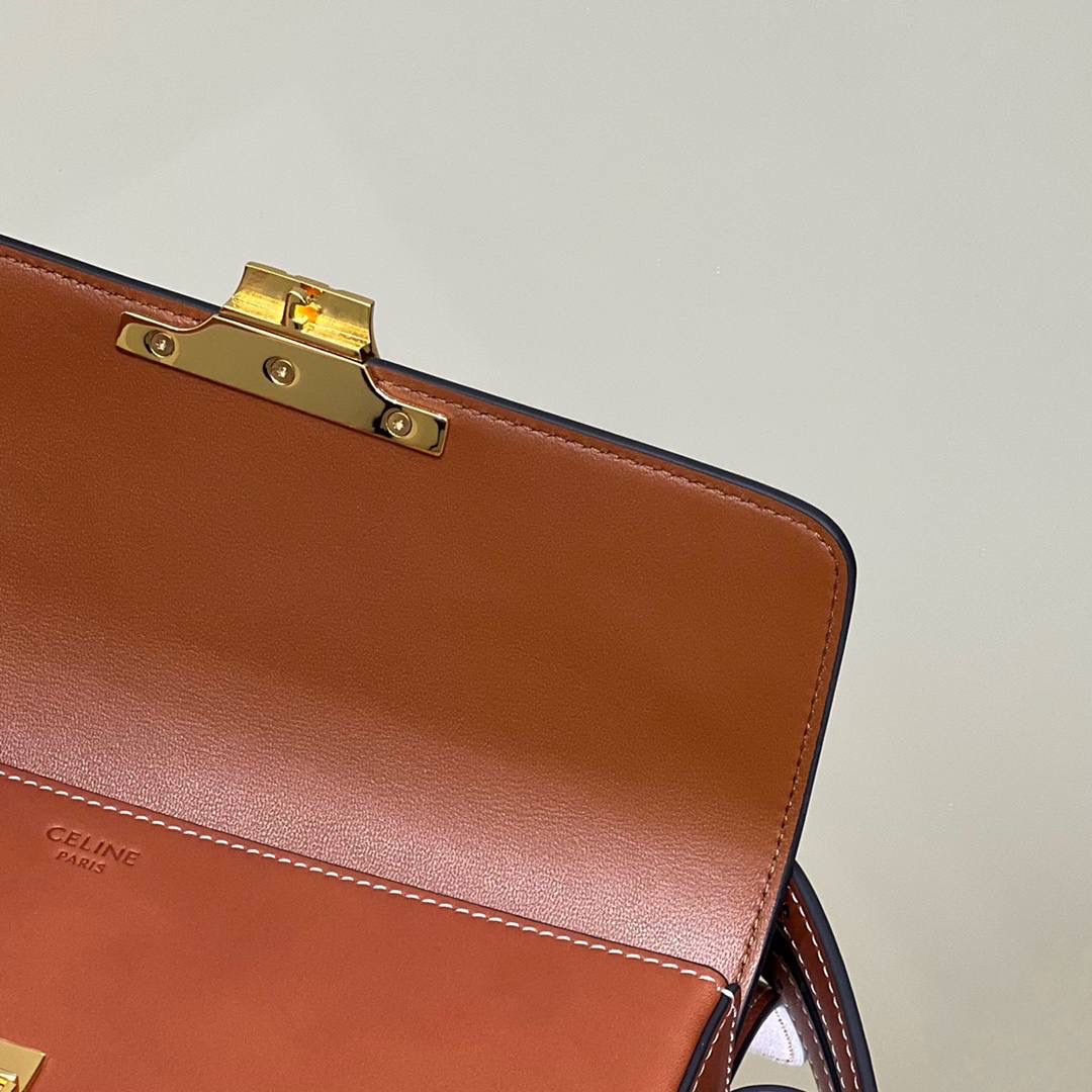 🔥大货实拍图 𝗖𝗘𝗟𝗜𝗡𝗘 ♥ 𝗧𝗥𝗜𝗢𝗠𝗣𝗛𝗘 𝗦𝗛𝗢𝗨𝗟𝗗𝗘𝗥 𝗕𝗔𝗚 型号：194143 尺寸：20*10*4cm