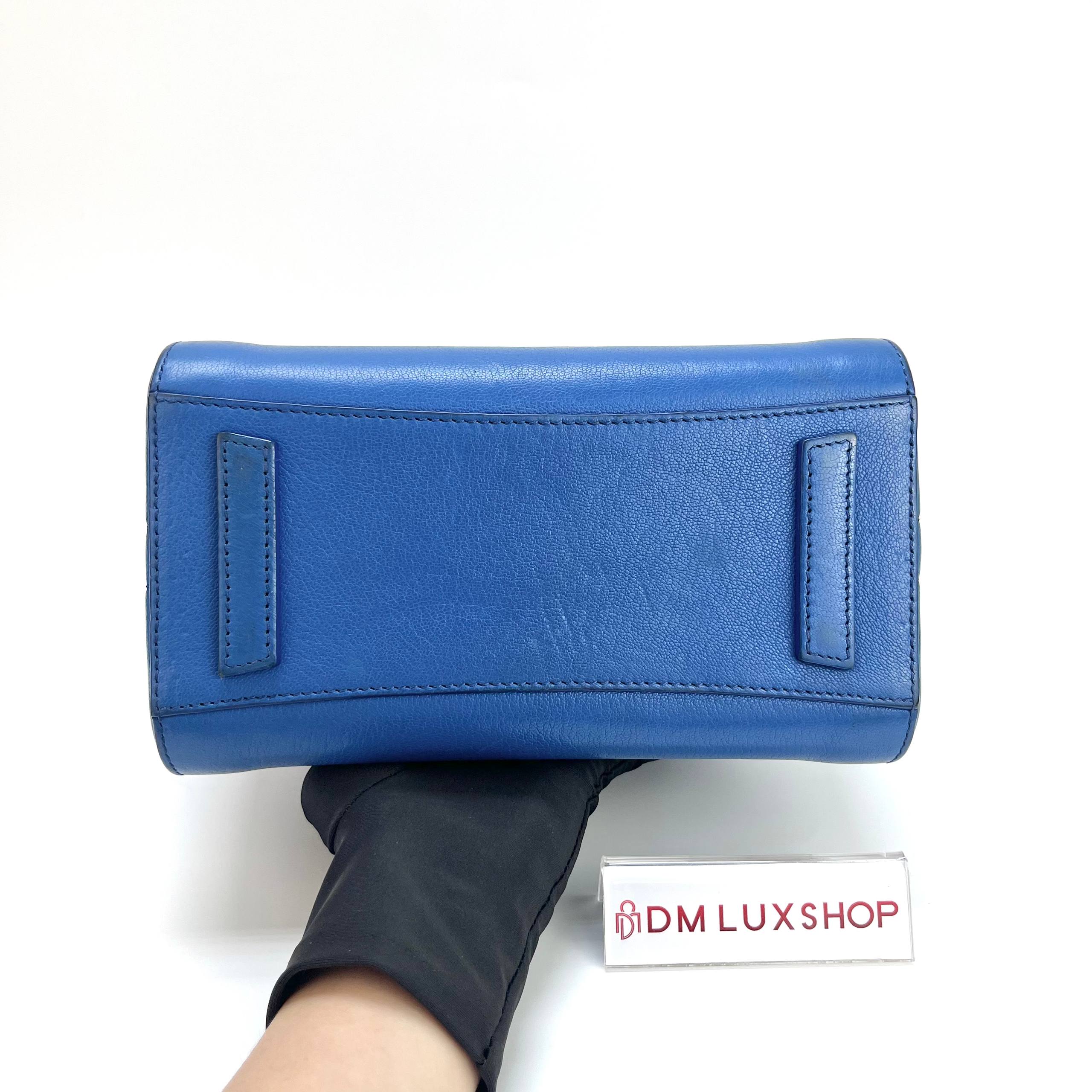 Givenchy Indigo Blue Sugar Antigona Bag SHW