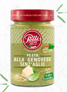 Polli - 意大利POLLI 羅勒香草意粉醬 190g - 1支