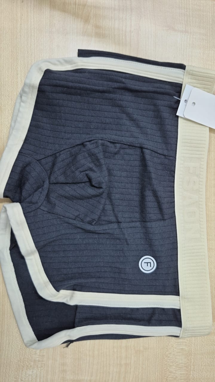 64930 Mens Boxer Cotton Underwear 137 Black Size M 