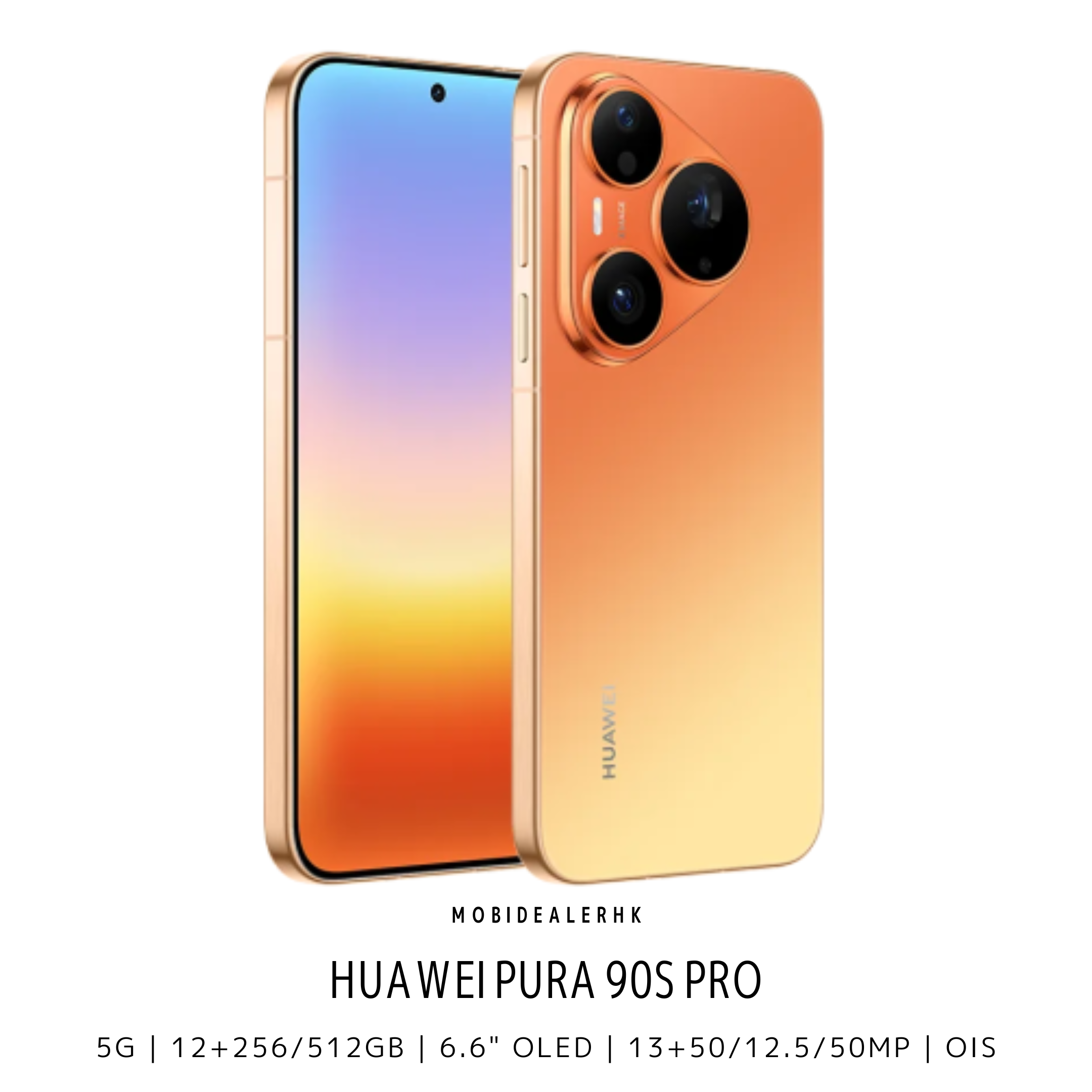 Huawei Pura 90s Pro | 華為 Pura 90s Pro | 5G | 智能手機 | 12+256/512Gb | 6.6" OLED | 13+50/12.5/50MP | OIS