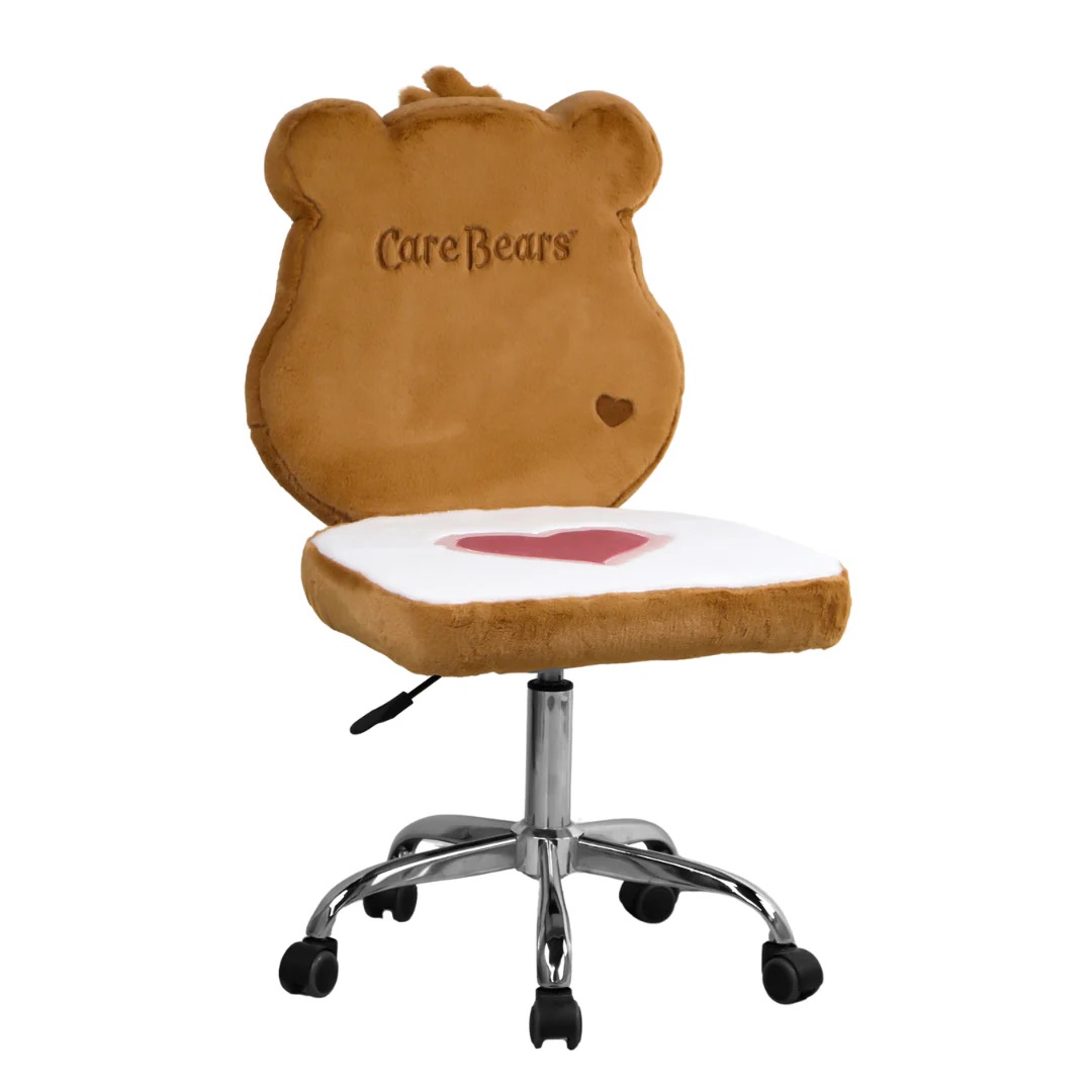 📦訂購 美國代購 Impressions Vanity Care Bears Tenderheart Bear Swivel Vanity Chair 旋轉式辦公桌椅 化妝椅