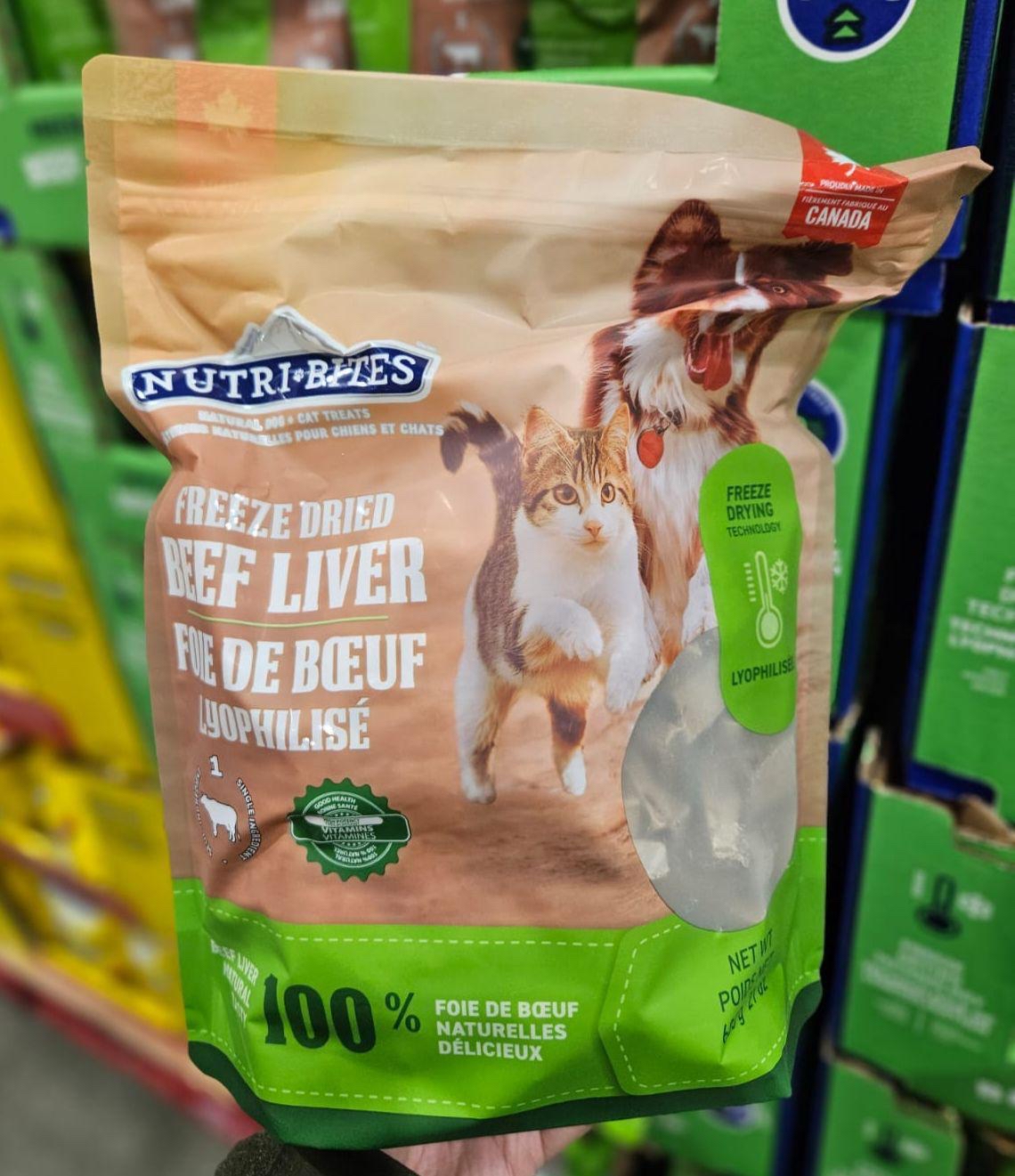 📣NutriBites 天然凍乾牛肝粒