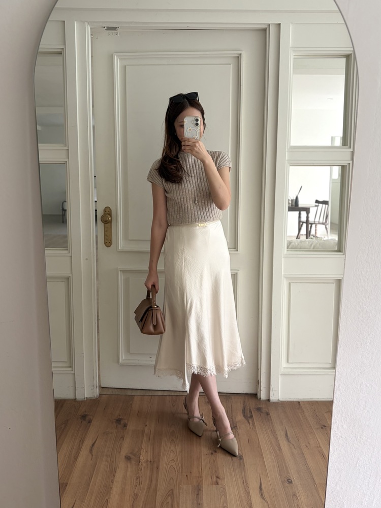 Soft Tones Cashmere Knit (Oatmeal)