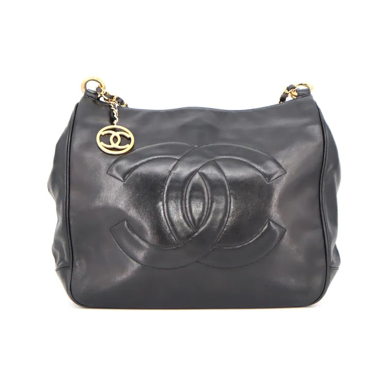 Chanel Coco Mark Lambskin Chain Bag
