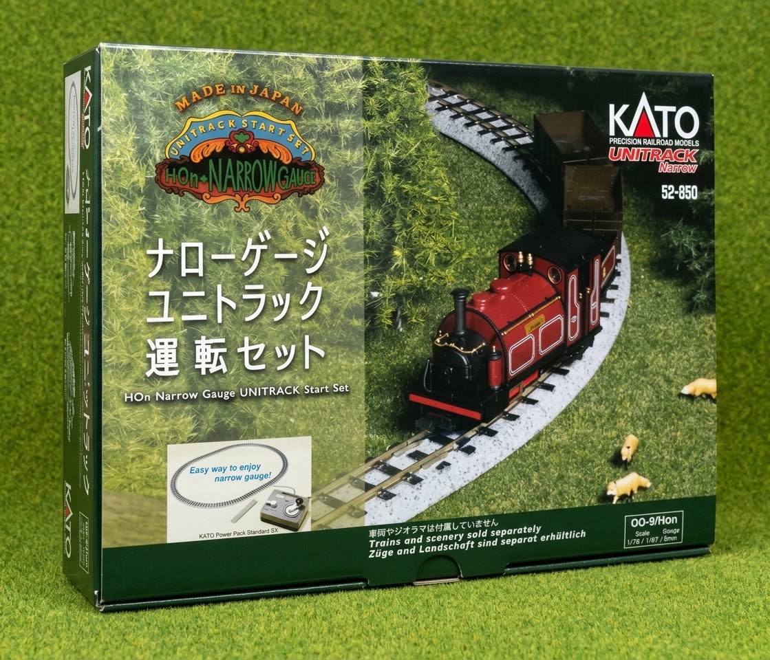 009 (9mm) Kato HOn30 比例路軌入門套