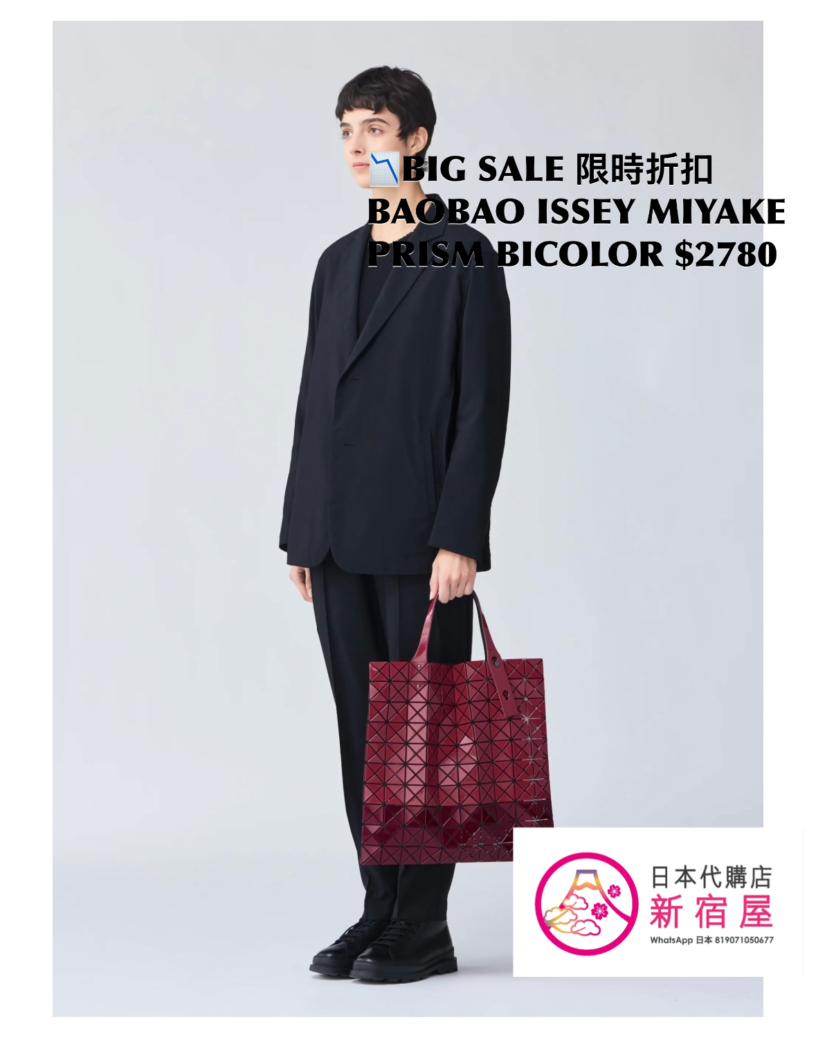 BAOBAO ISSEY MIYAKE 10x10 PRISM BICOLOR