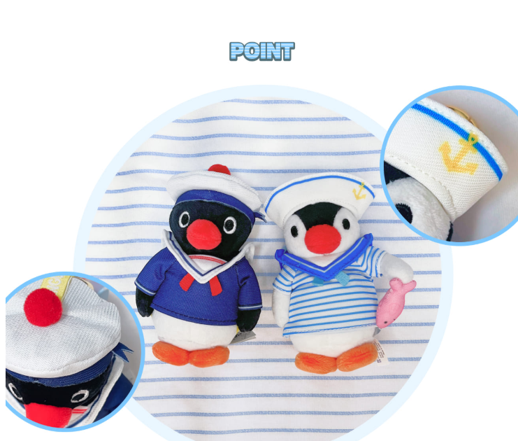 韓國 Pingu - Pingu & Pinga 水手系列