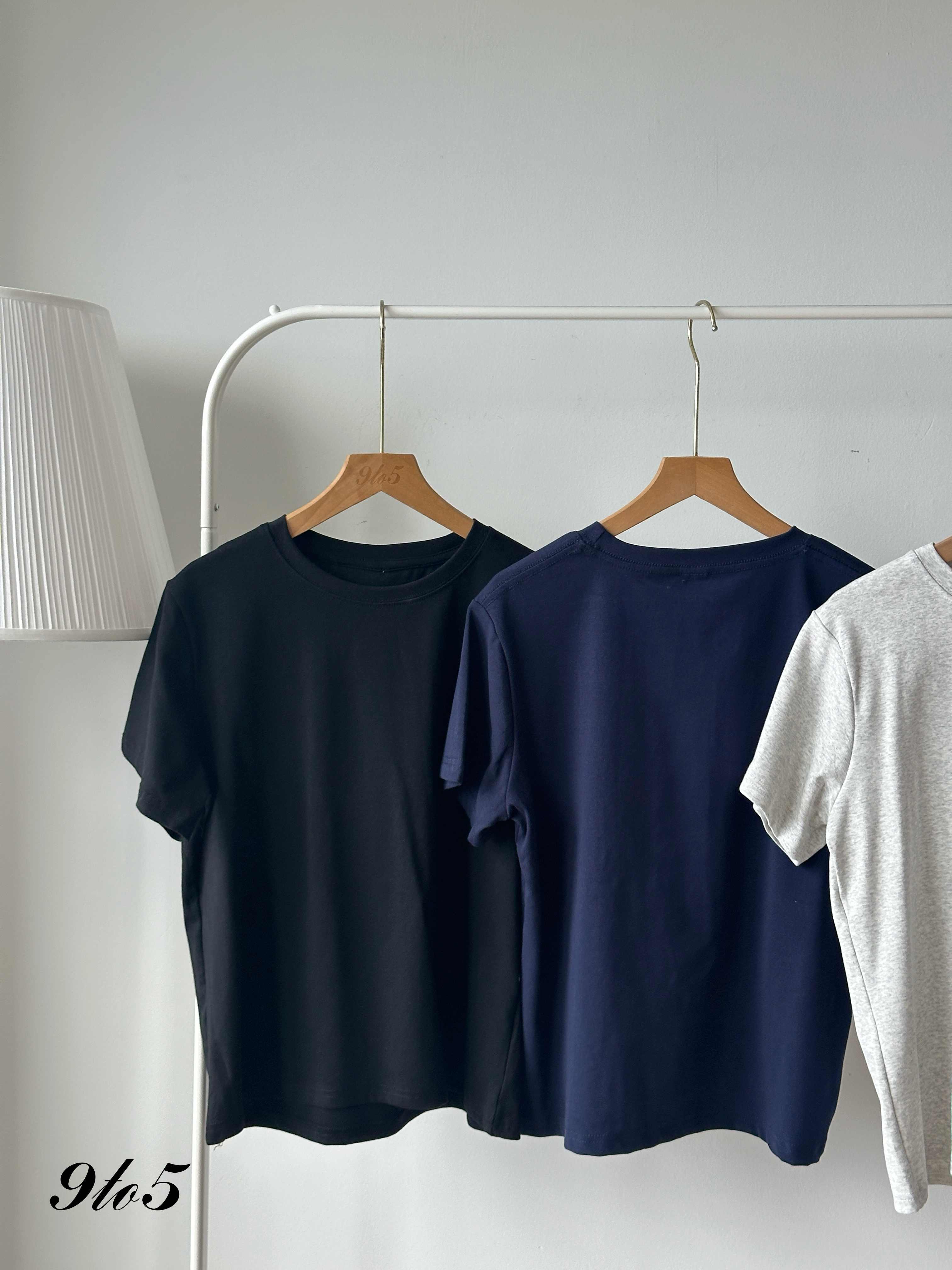 T4189 Short Sleeve Plain Tee - 5 Colors 