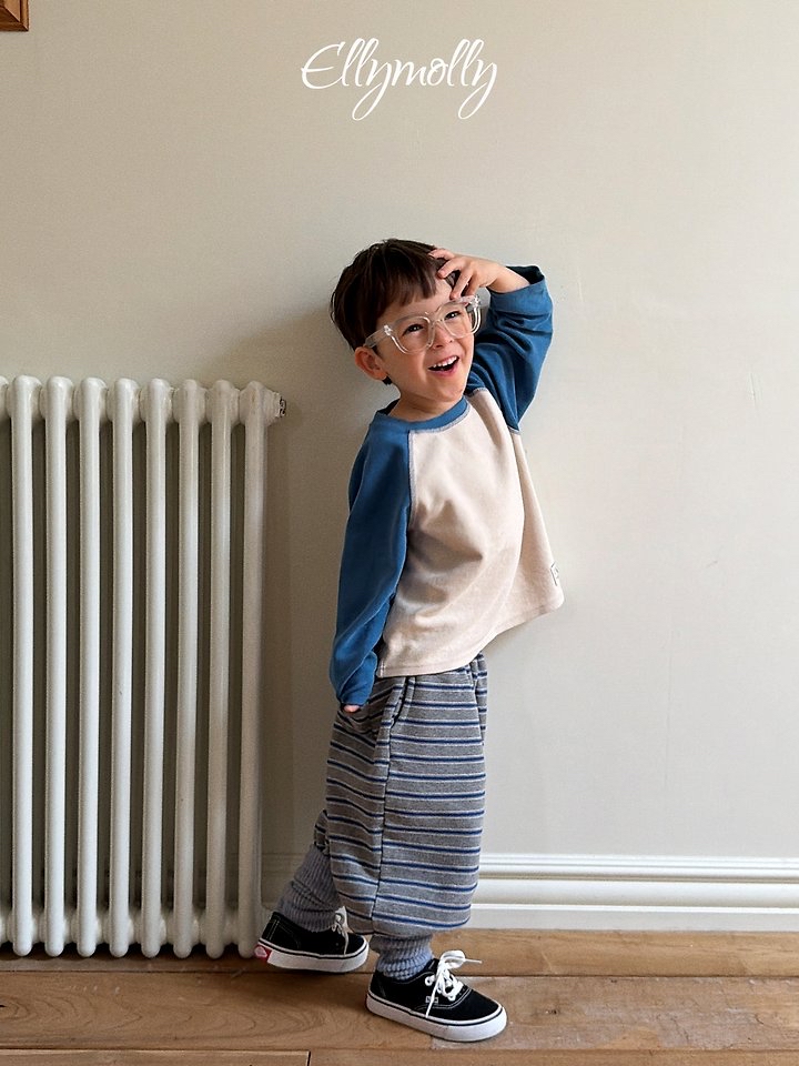 Ellymolly | Raon color raglan t