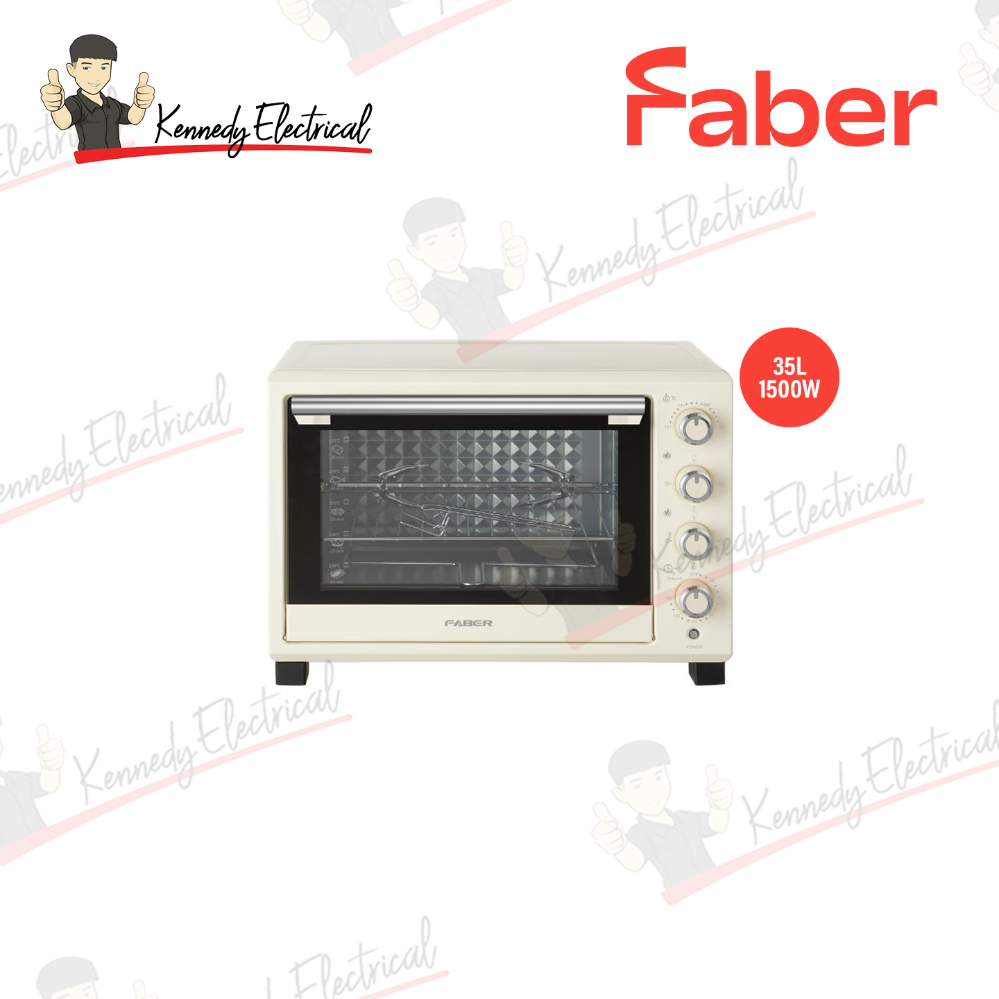 Faber 35L Electric Oven FEO IVORY 364