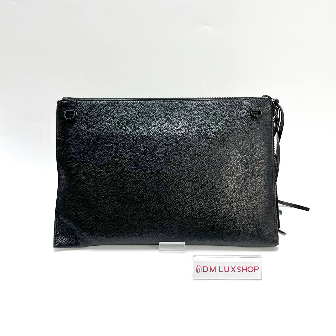 Balenciaga Black Neo Classic Clutch Bag