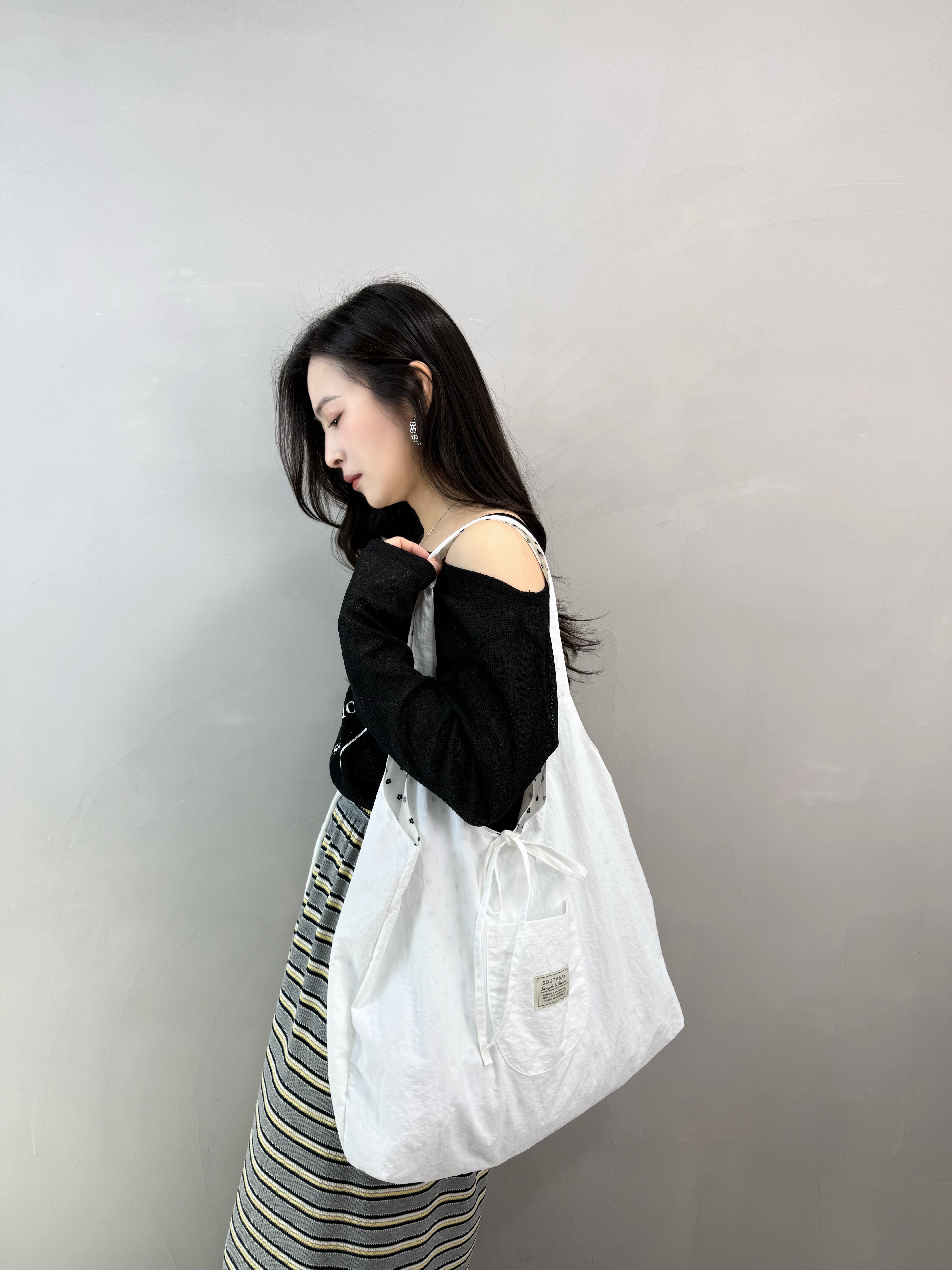 N69 花花雙面Shopping Bag