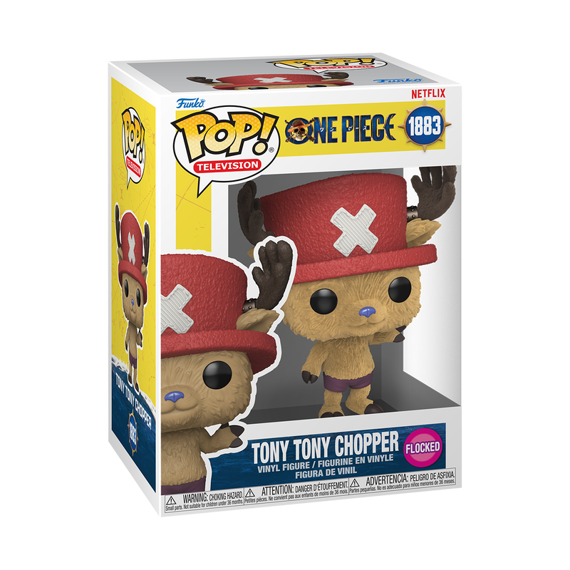 📦訂購 美國代購 Funko POP! ONE PIECE Tony Chopper (Flocked) (Live Action) Figure 海賊王 植絨款 喬巴 模型