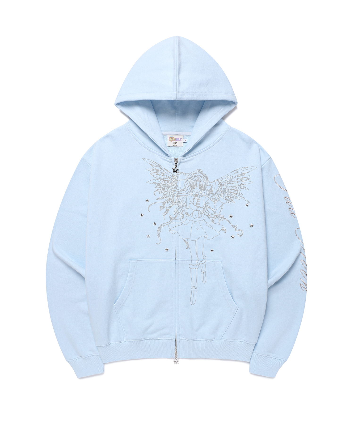 ANGEL ZIP UP HOODIE｜韓國 星河滿月 X CAVISH 服飾系列 (Full Moon） (26204-P)