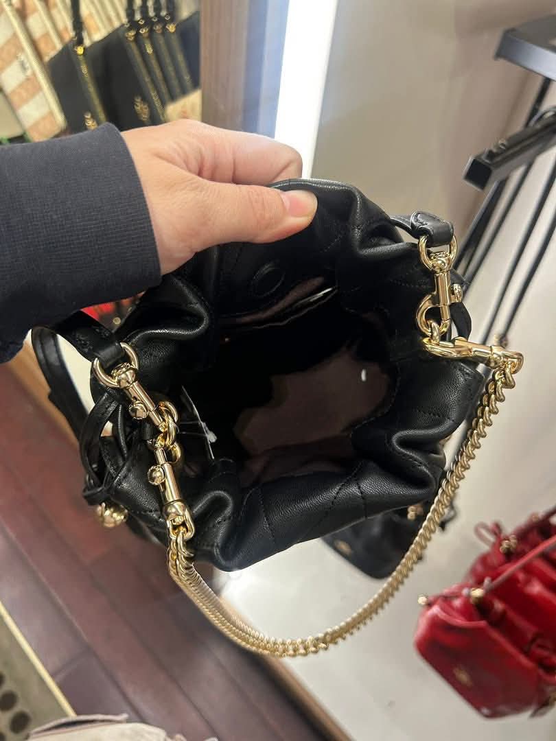 香港現貨-CoachFaye Mini Drawstring Bag