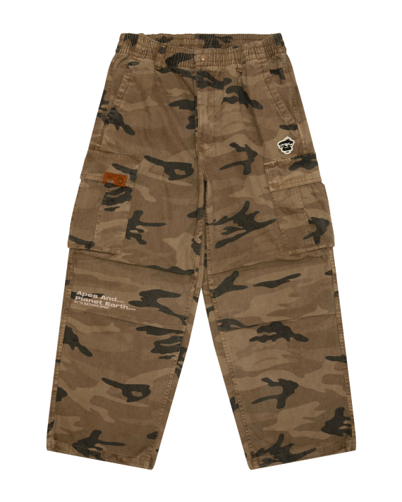 Camo cargo pants (C641XAR)