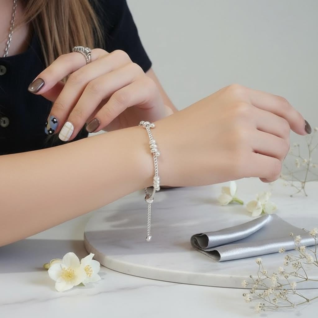 S925 - EB0101 Small Ring Bracelet