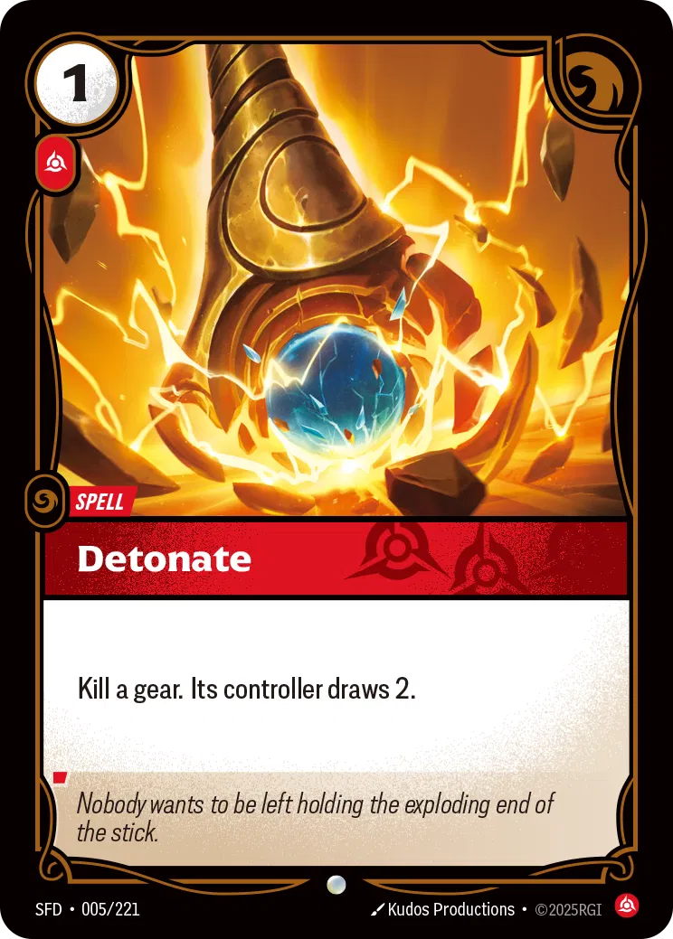 Spiritforged - Common - Fury Rune (Set 2)