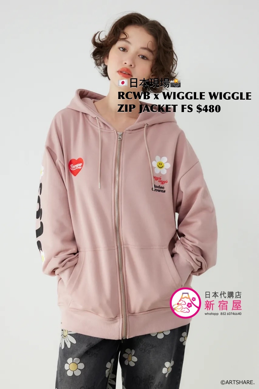 RODEO CROWNS WIDE BOWL x WIGGLE WIGGLE ZIP JACKET