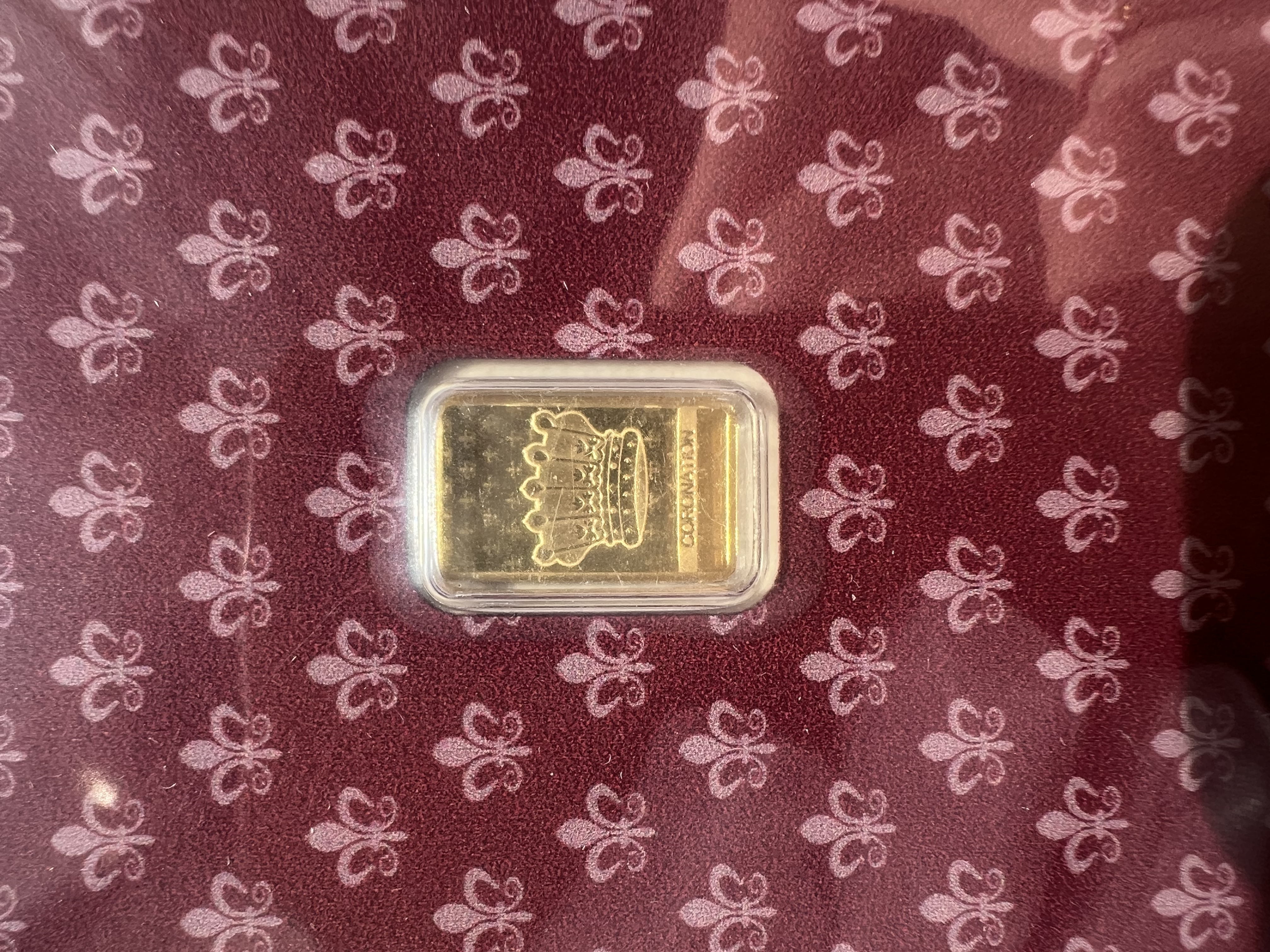 (SN3063) PAMP RARE Coronation King Charles III 1g🇨🇭Swiss Limited Gold Bar Emas 999.9 查尔斯王加冕礼金条