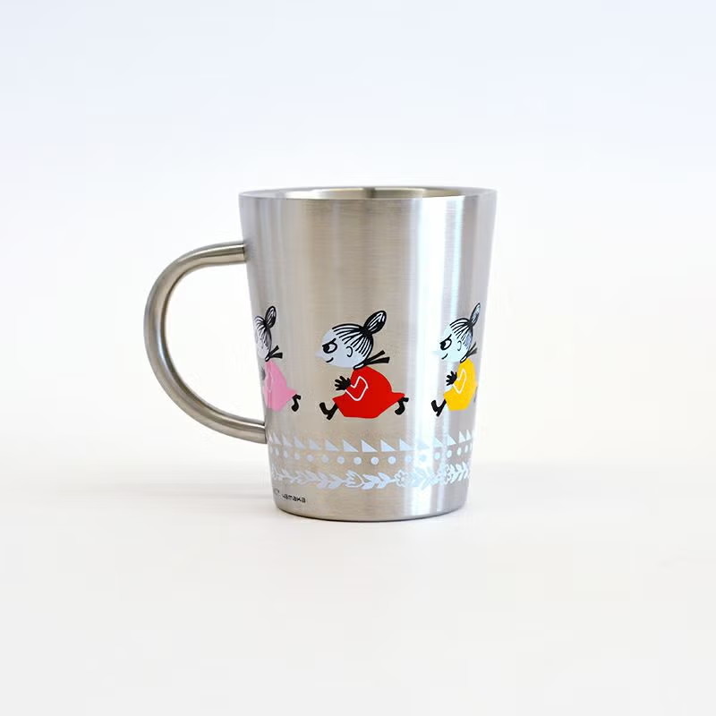 【日本製】Moomin 姆明不鏽鋼雙層保溫杯 - 阿美 (360ml)
