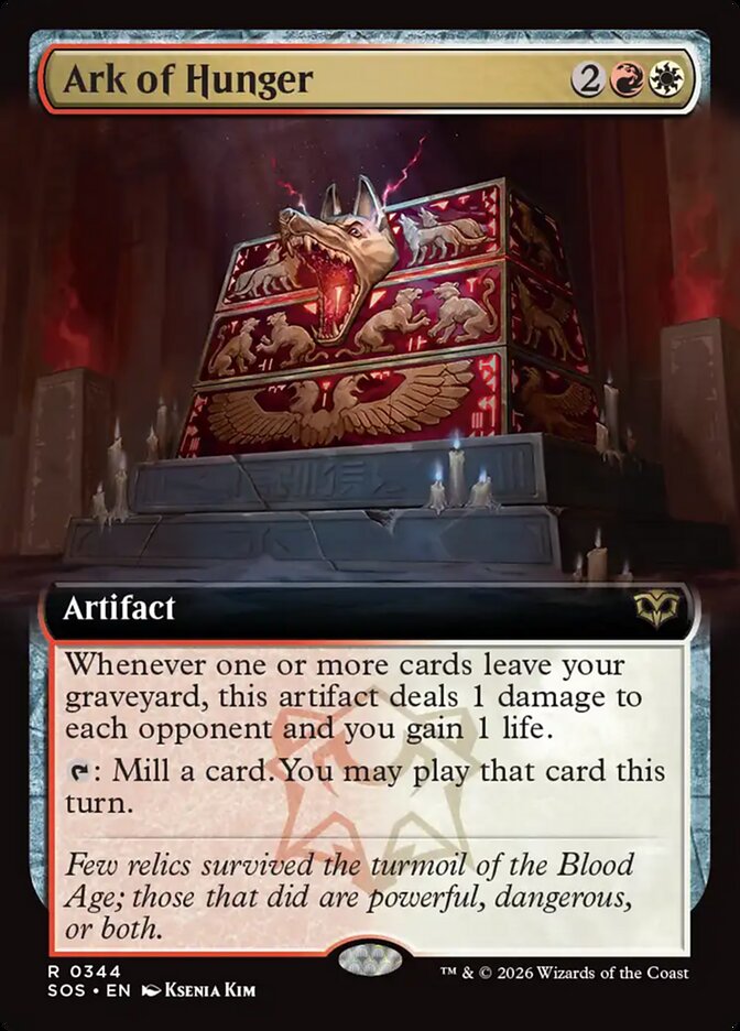 [EN] [Foil] Ark of Hunger [SOS-344] R