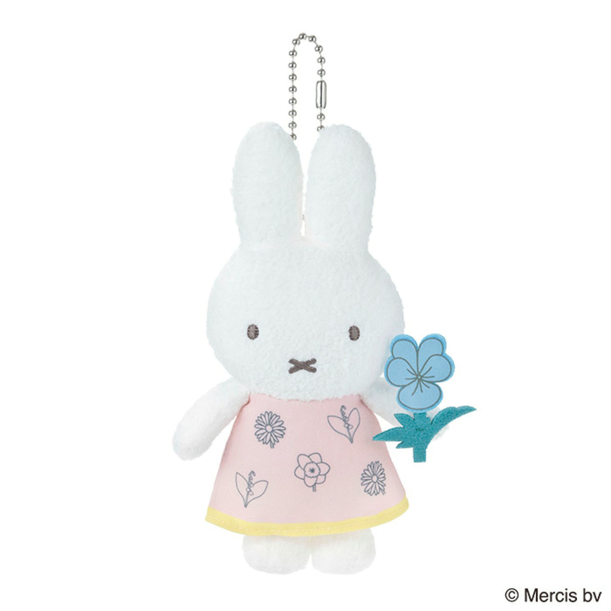 貨期4月中 MIFFY Bloom 粉色花花 掛鏈公仔