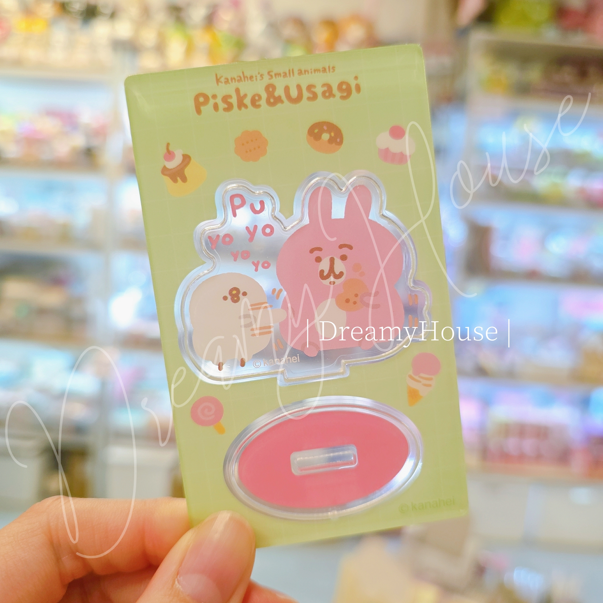 日本 kanahei 🍩Mogu Mogu Ti​​me🧁 盲抽立牌 (簡款)