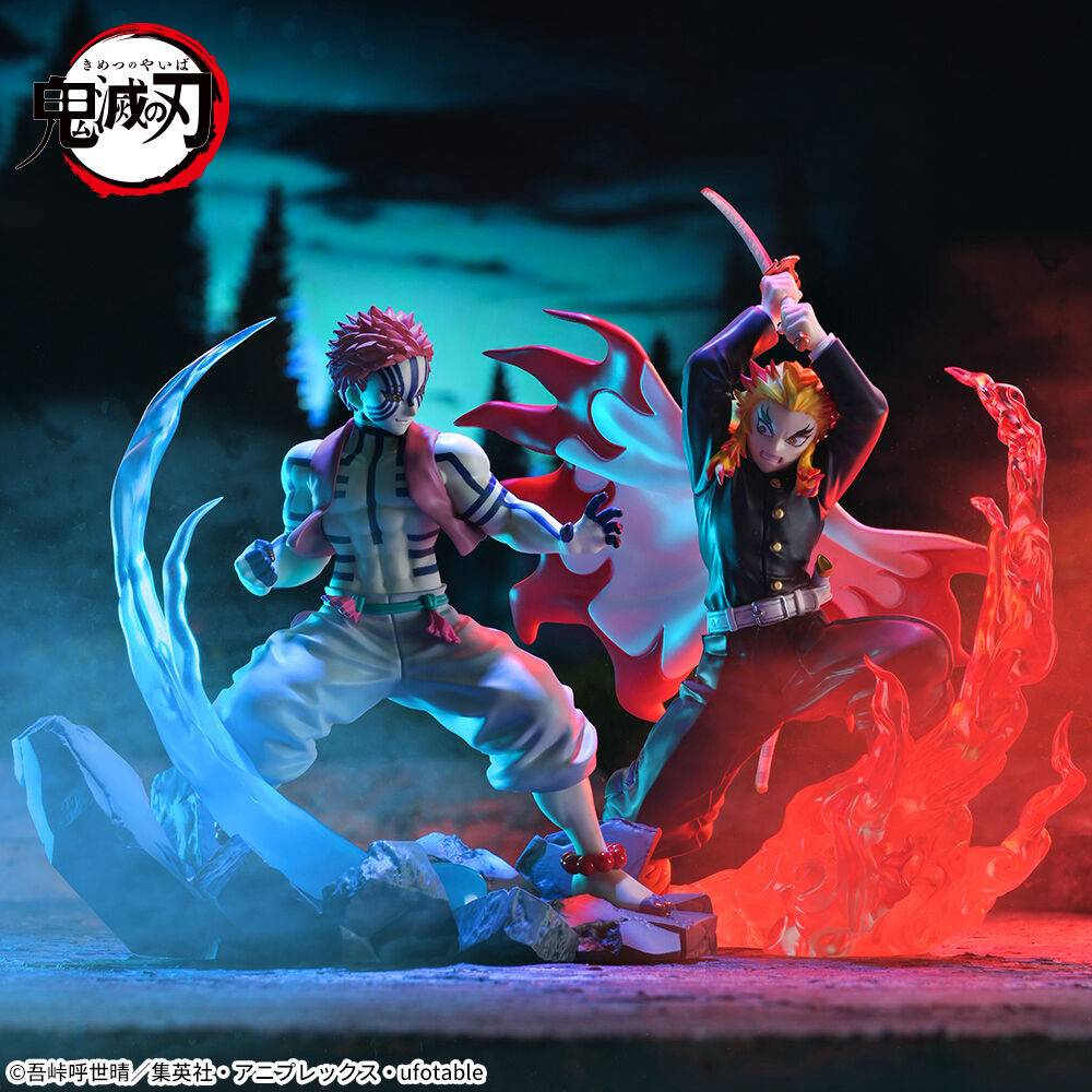 SEGA, Xross Link Anime Figure: Demon Slayer, Kimetsu no Yaiba, Akaza 