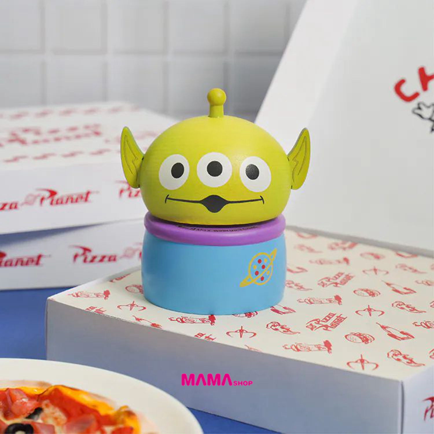 台灣直送迪士尼三眼仔頭轉音樂盒