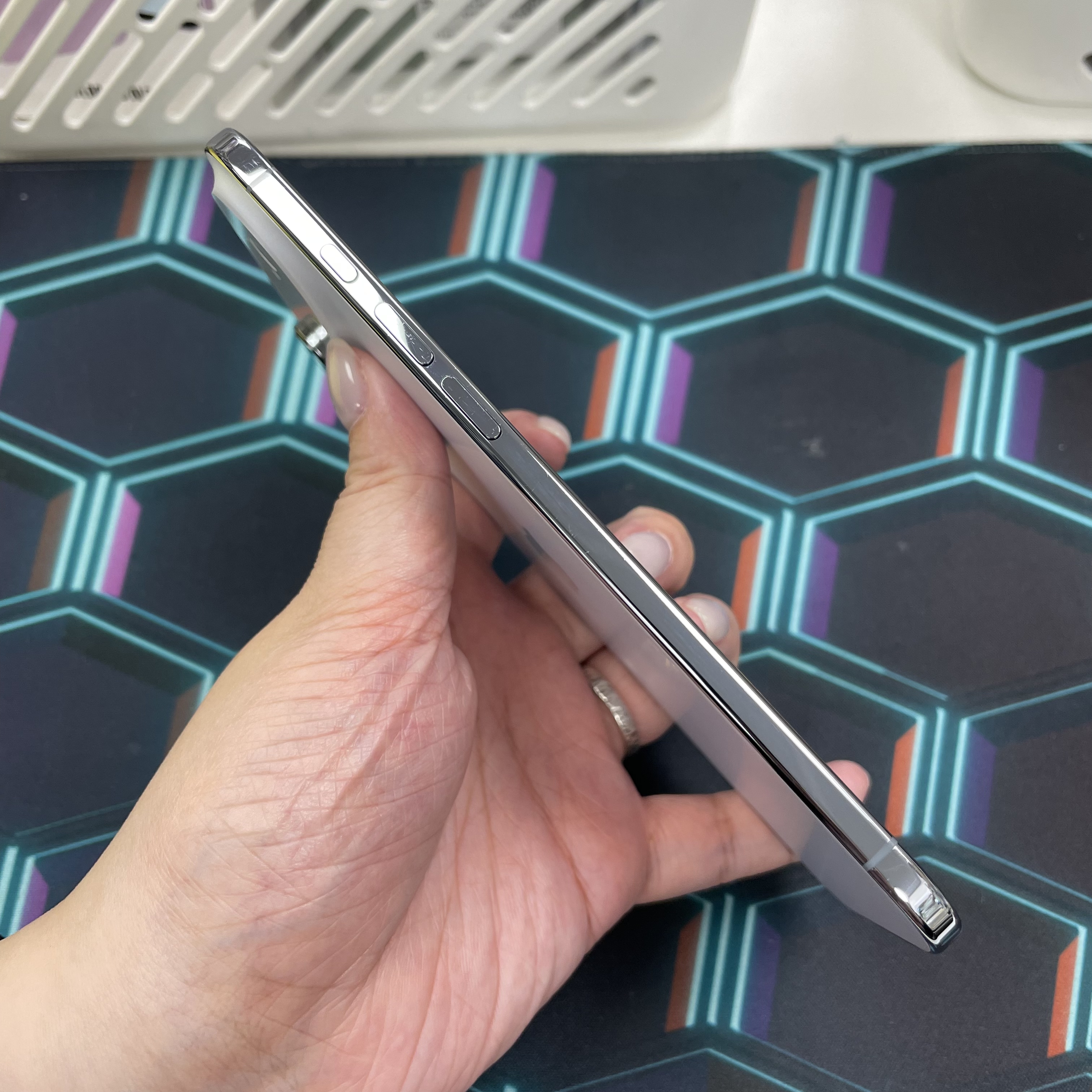*6499 17 Air 完美機 256GB 電100 藍色 blue