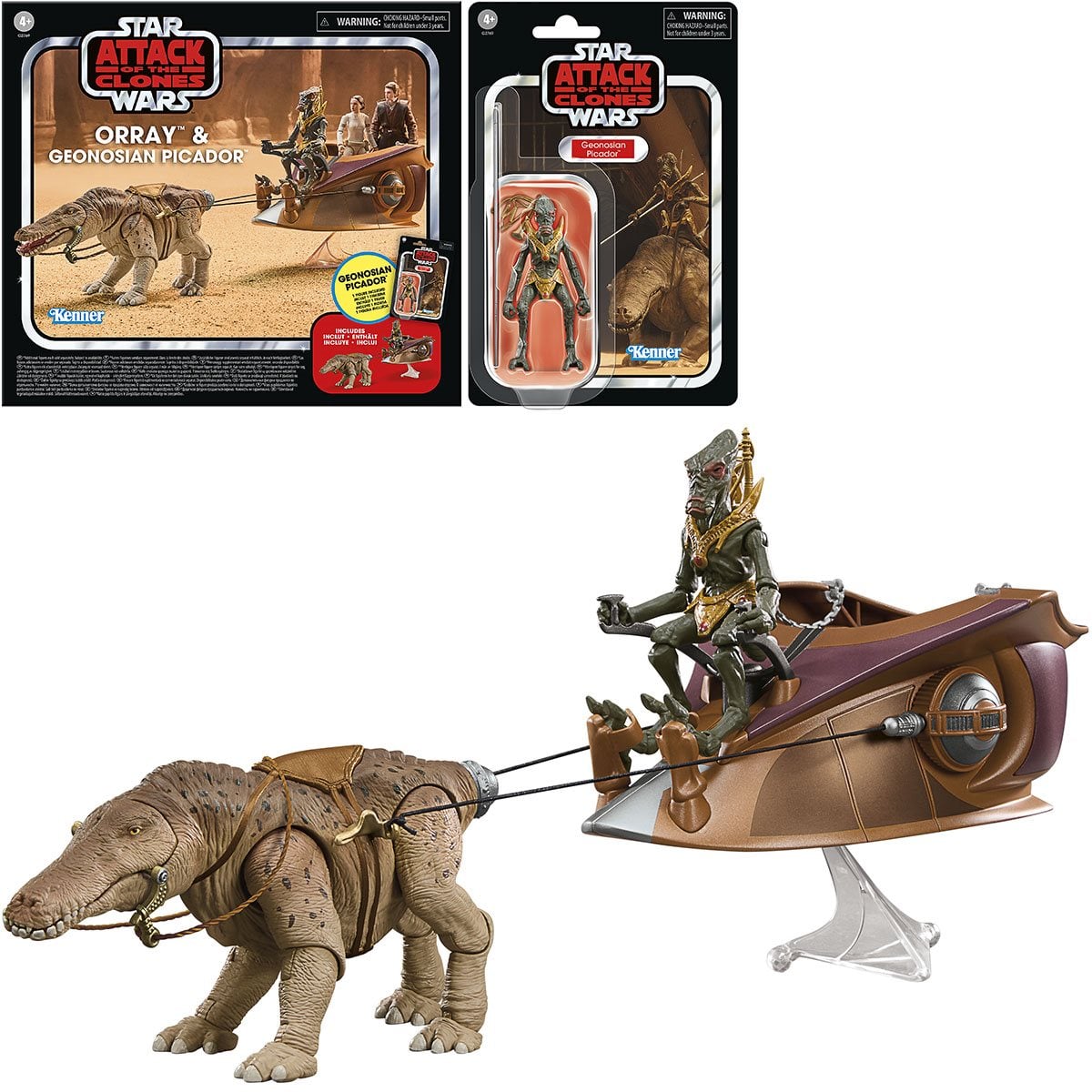 預訂商品 Star Wars Vintage Collection Orray & Geonosian Picador