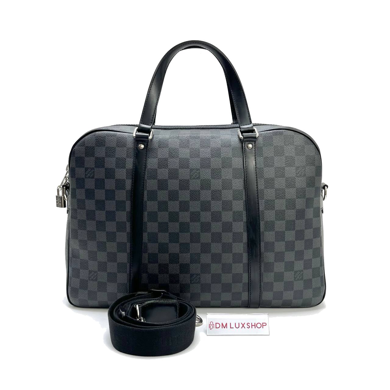 LV Damier Graphite Jorn Briefcase Bag