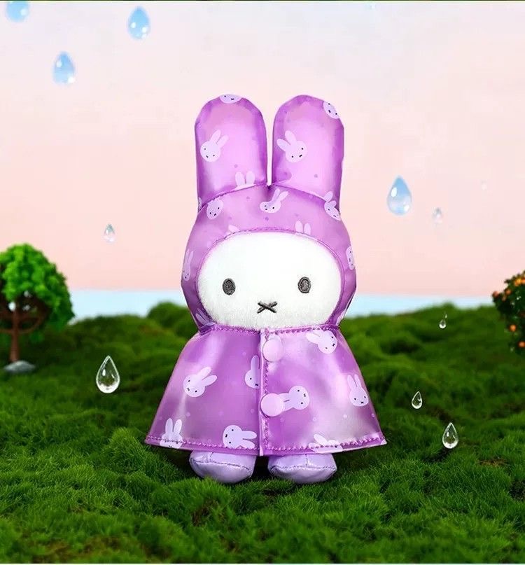 新登場 Miffy  雨衣掛件公仔盲盒 指定款式 (需拆盒拆袋確定)
