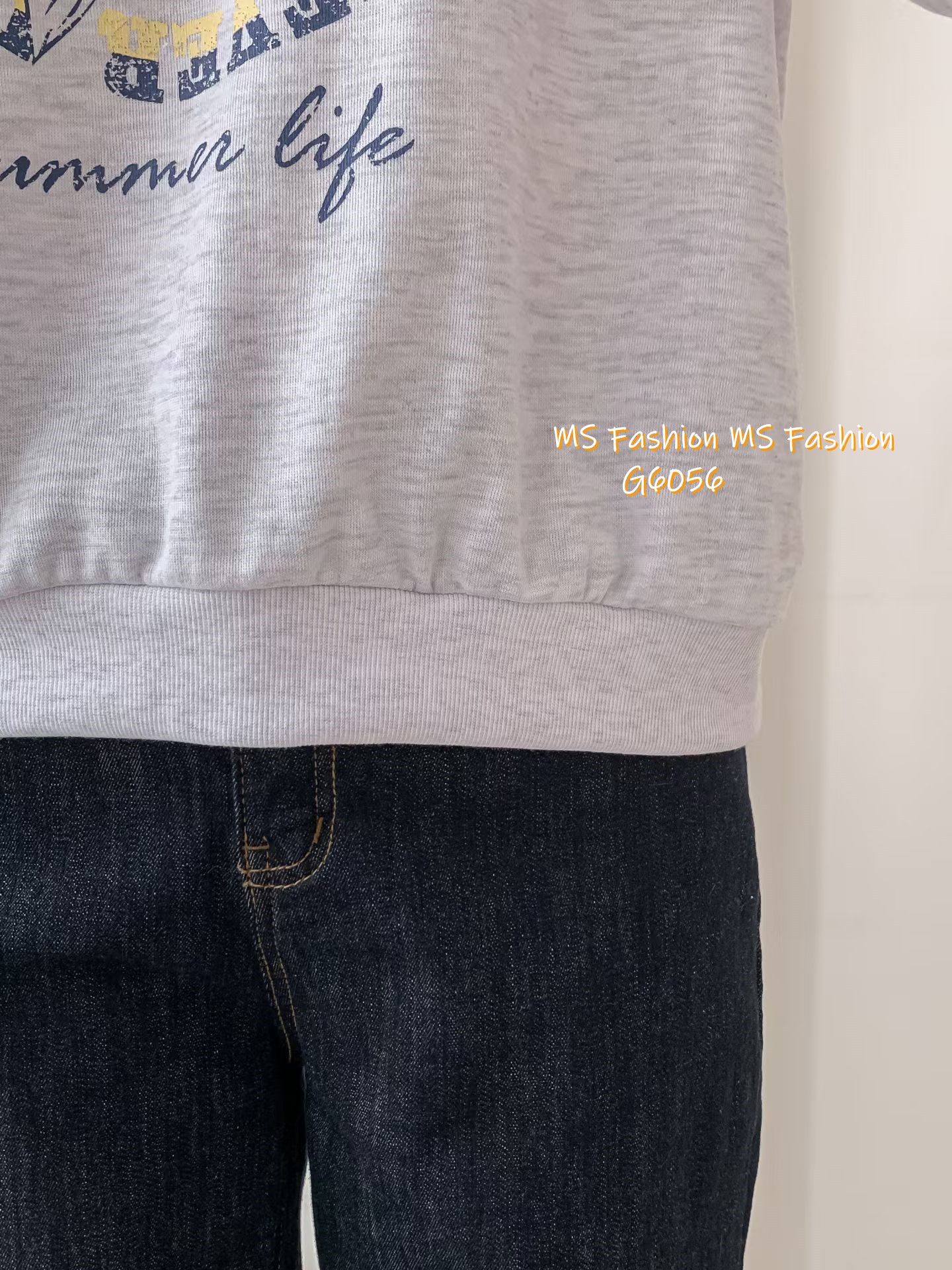 G6056 韓國🇰🇷花花字母print top